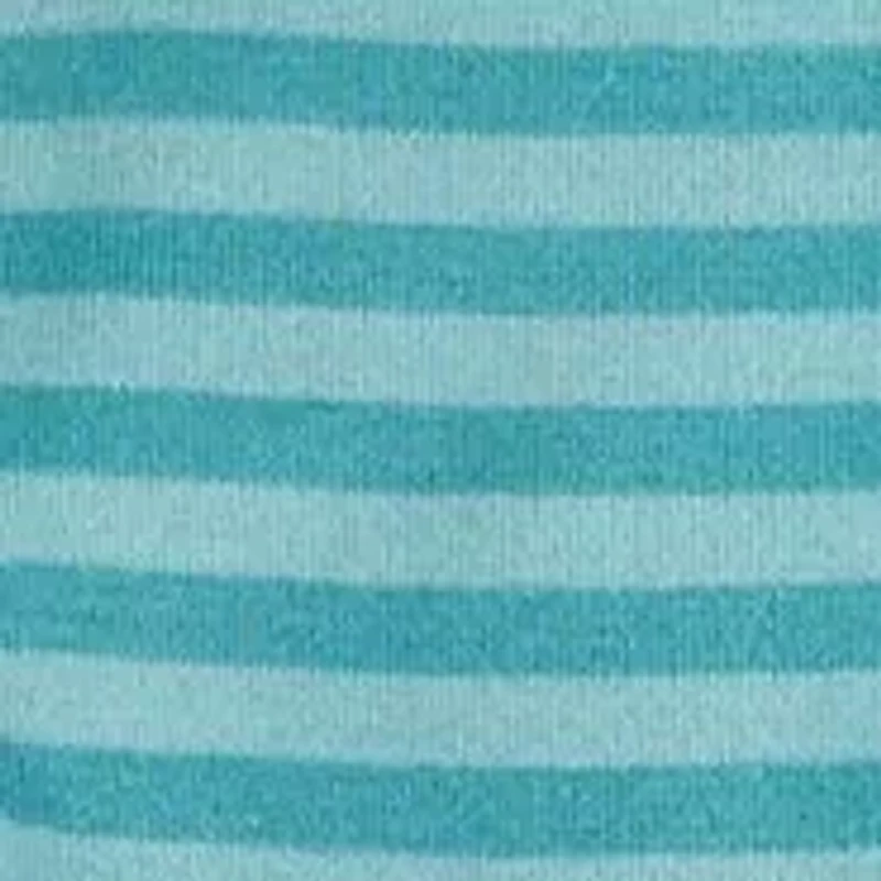 Toddler Boys Wolf Appliqué Striped Footie Pajamas