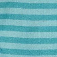 Toddler Boys Wolf Appliqué Striped Footie Pajamas