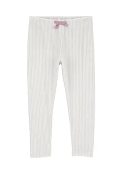 Toddler Girls Velour Pants