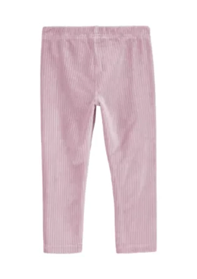 Toddler Girls Velour Pants