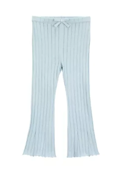 Toddler Girls Knit Flare Sweater Pants
