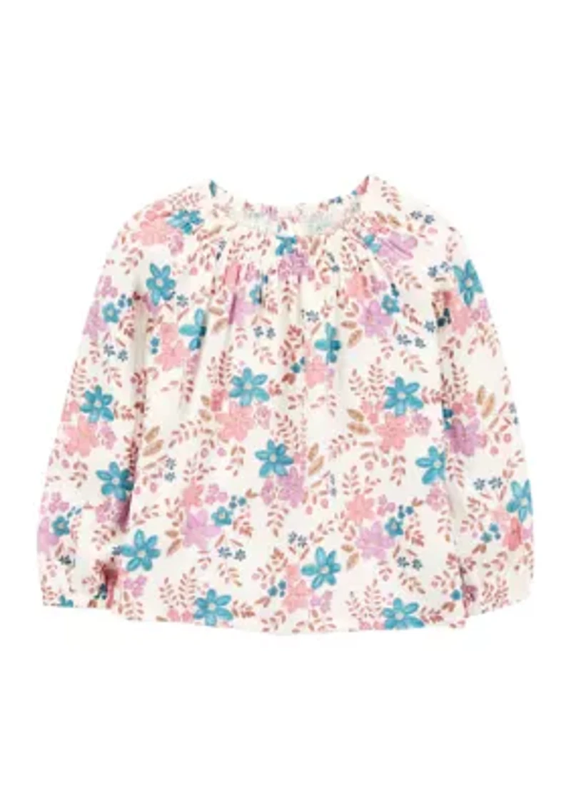 Toddler Girls Long Sleeve Fashion Top