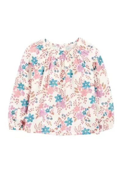 Toddler Girls Long Sleeve Fashion Top