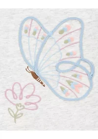 Toddler Girls Embroidered T-Shirt