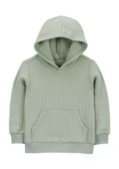 Toddler Boys Quilted Hoodie