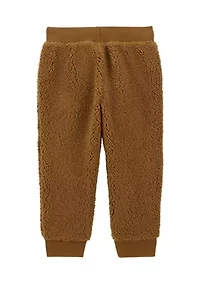 Toddler Boys Sherpa Pull On Pants