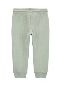 Toddler Boys Double Knit Joggers