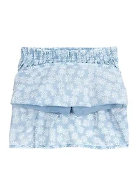 Toddler Girls Flutter Tank Top and Skort Set