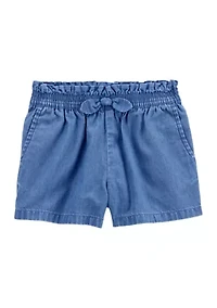 Toddler Girls Woven Shorts