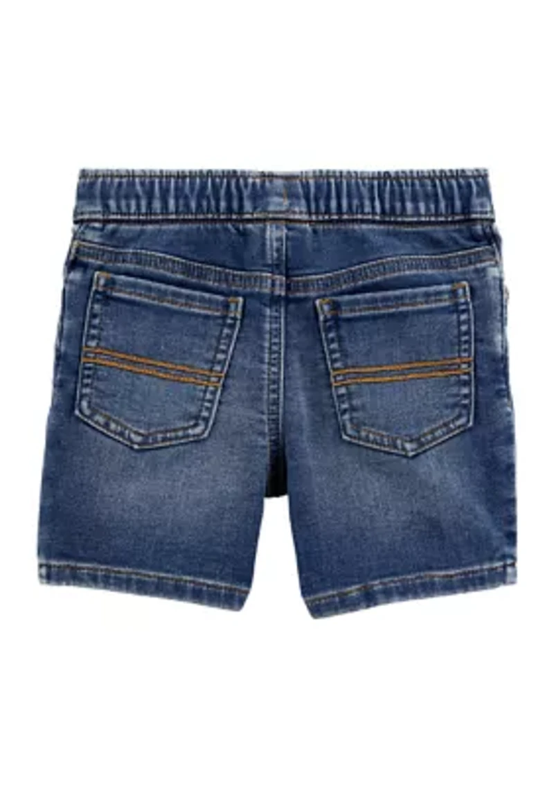 Toddler Boys Mid-Length Jean Shorts
