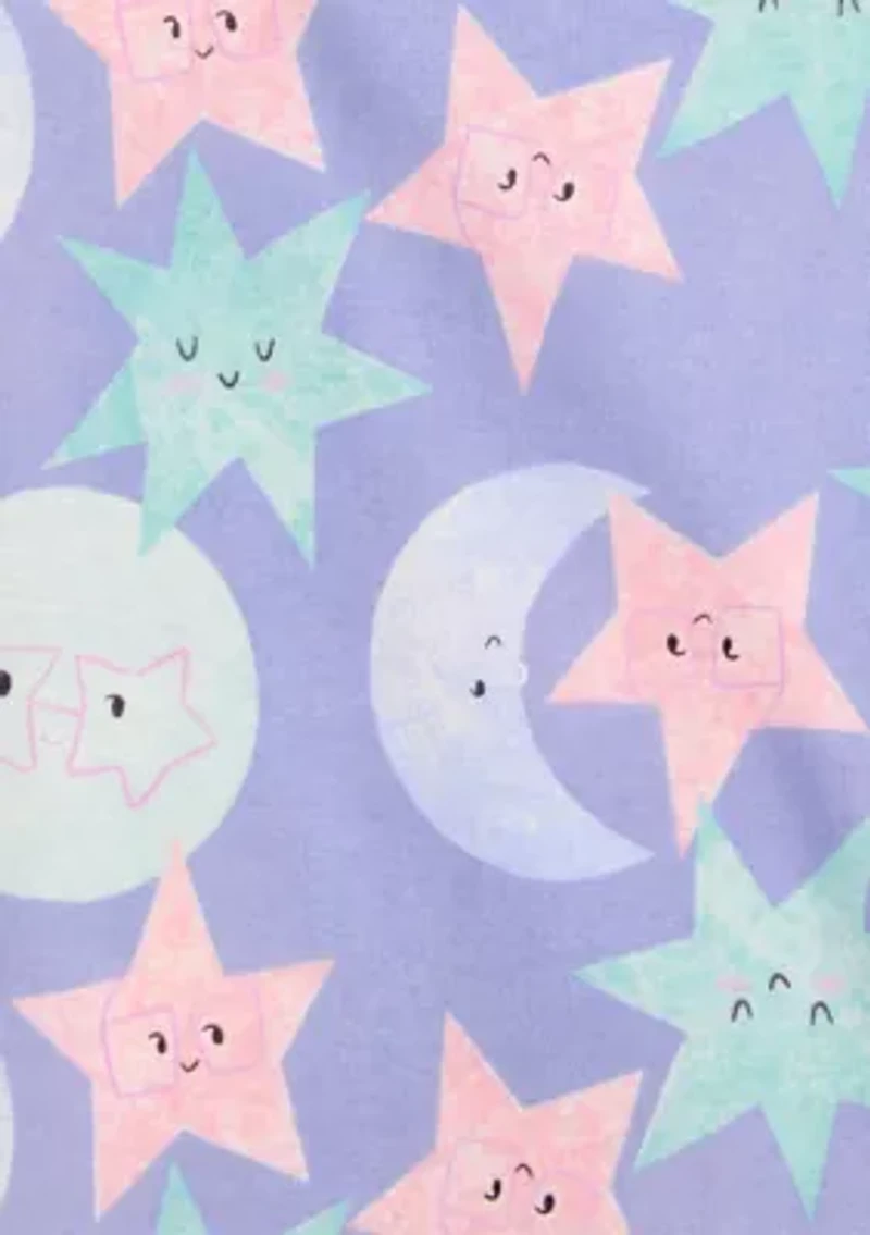 Toddler Girls Moon Pajama Set