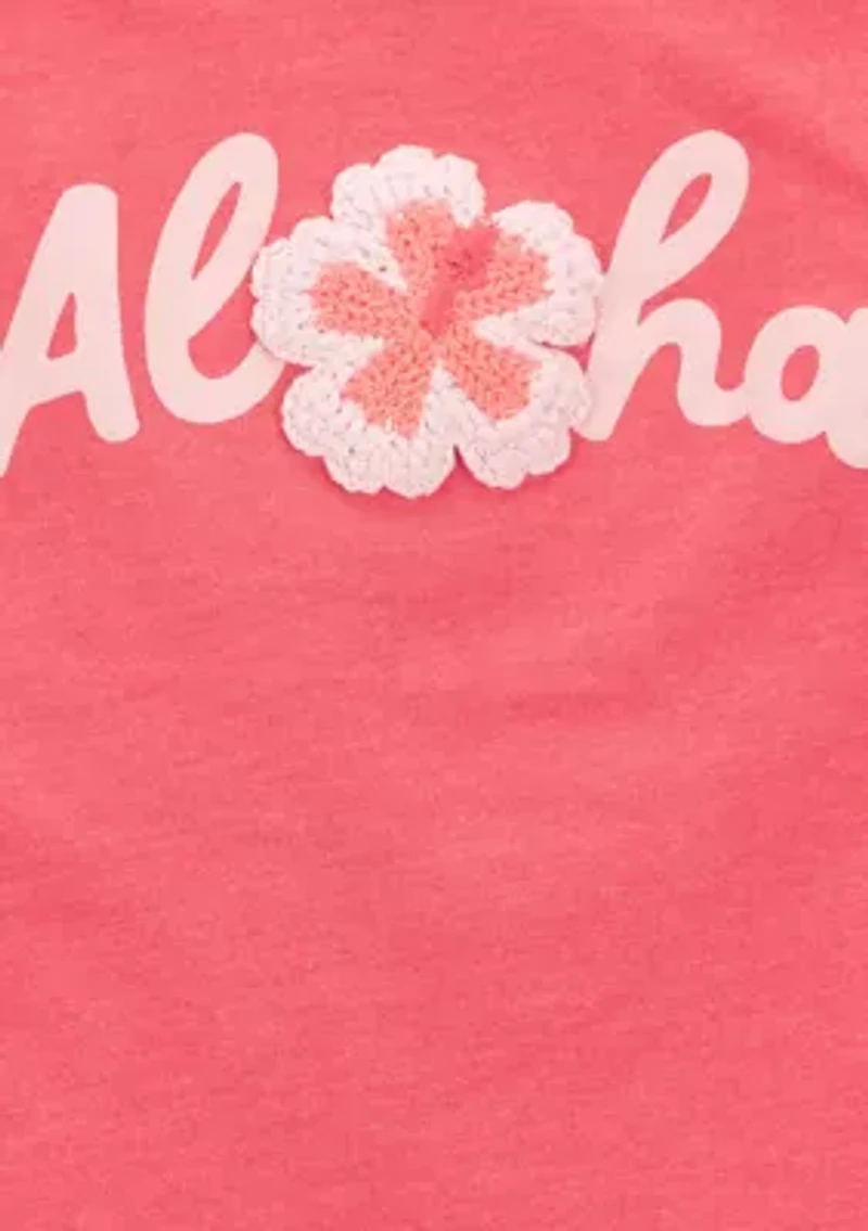 Toddler Girls Aloha Graphic T-Shirt