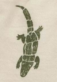 Toddler Boys Alligator Printed Shorts