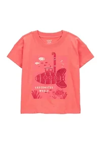 Toddler Boys Submarine Graphic T-Shirt