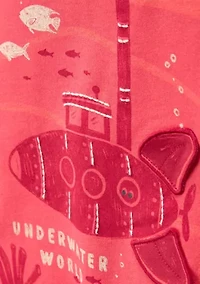 Toddler Boys Submarine Graphic T-Shirt