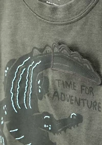 Toddler Boys Alligator Graphic T-Shirt
