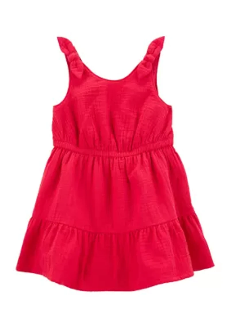 Toddler Girls Red Dress