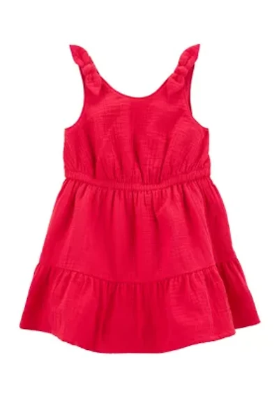 Toddler Girls Red Dress