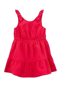 Toddler Girls Red Dress