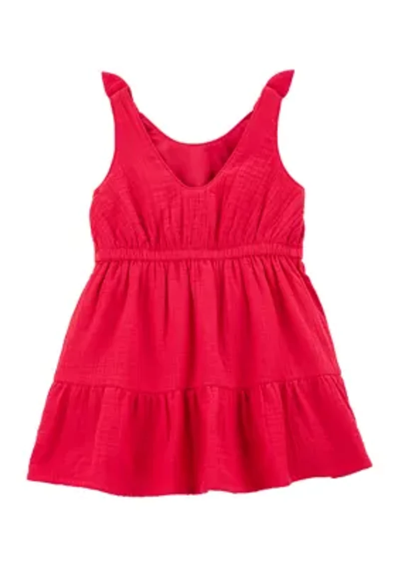 Toddler Girls Red Dress