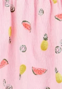 Toddler Girls Printed Two Piece Set
