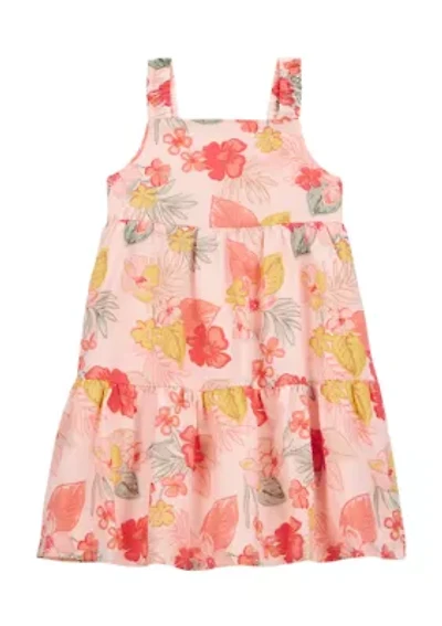 Toddler Girls Floral Printed Dress