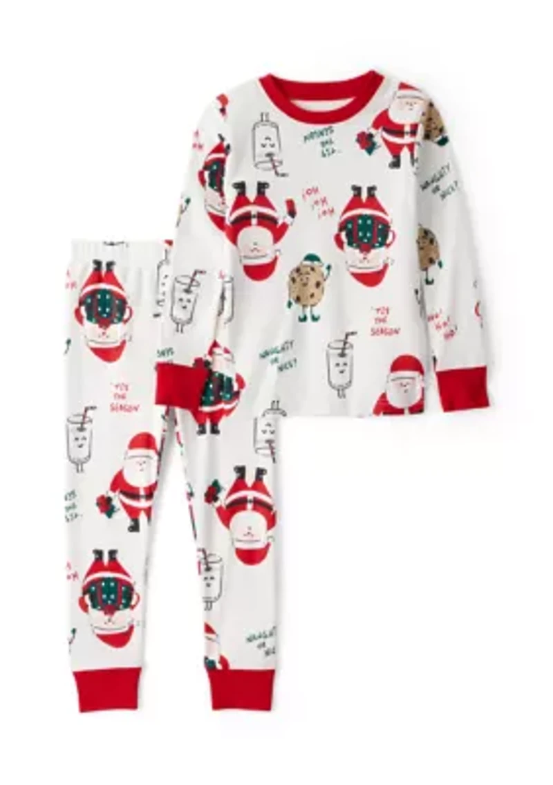 Toddler Girls Festive Pajama Set
