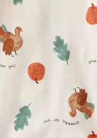 Toddler Girls Harvest Printed Top and Pants Set