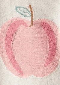 Toddler Girls Peach Sweater