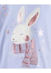 Toddler Girls 4-Piece Pajama Set