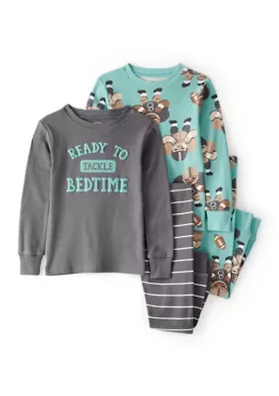 Toddler Boys Printed Pajama Set