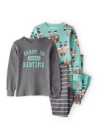 Toddler Boys Printed Pajama Set