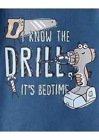 Toddler Boys 4-Piece Pajama Set