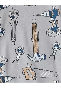 Toddler Boys 4-Piece Pajama Set