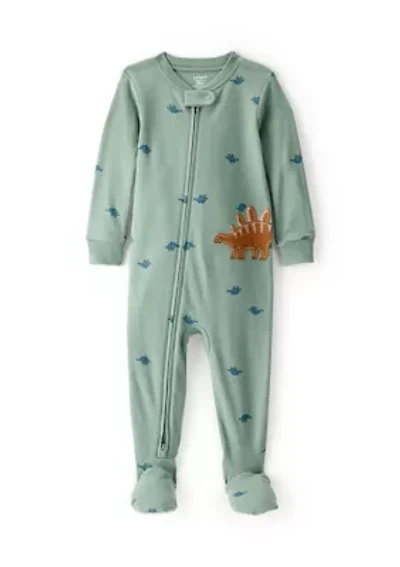 Toddler Boys Dinosaur One Piece Pajama
