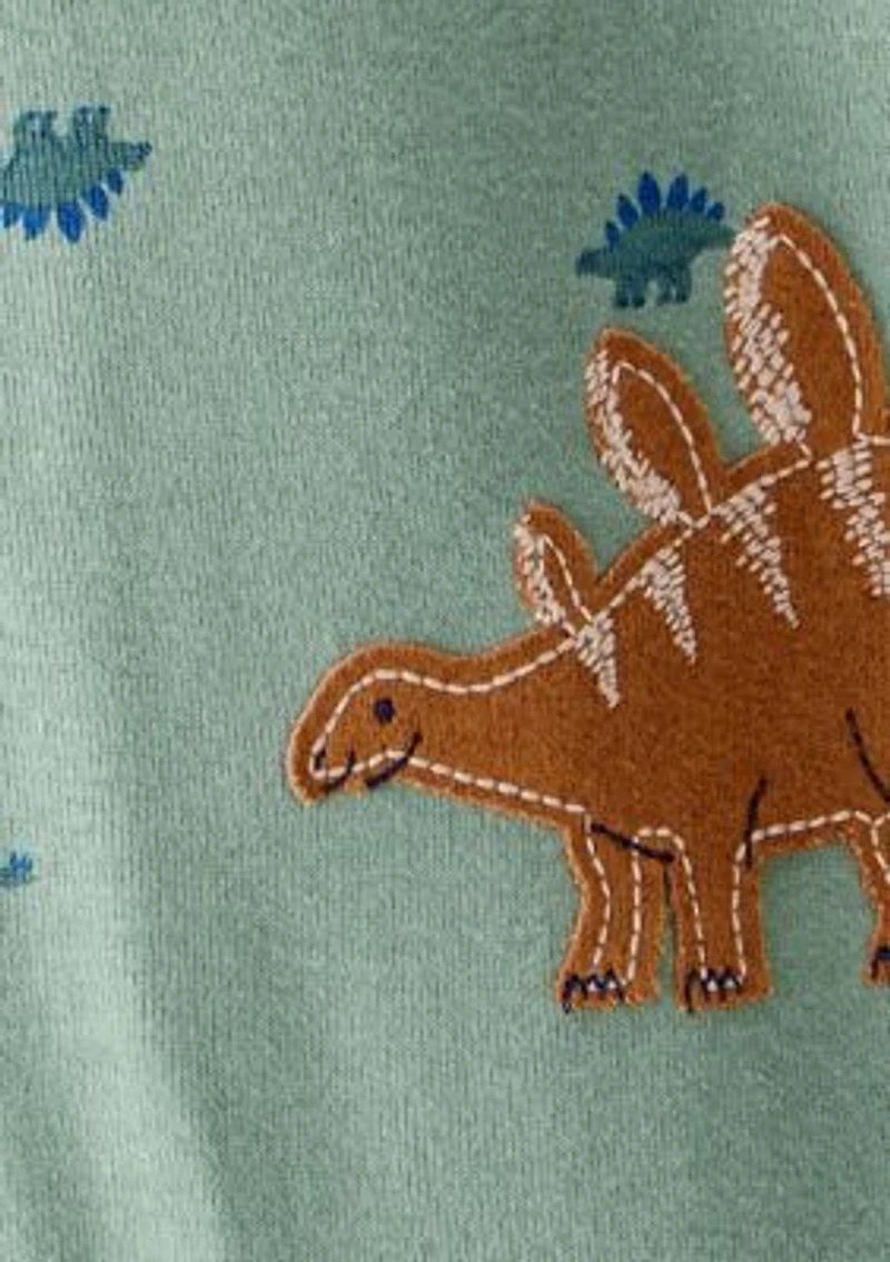 Toddler Boys Dinosaur One Piece Pajama