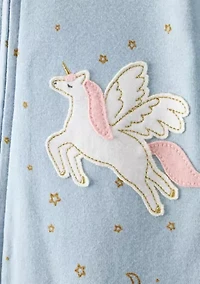 Toddler Girls Unicorn One Piece Pajama
