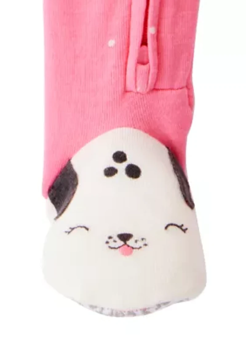 Toddler Girls Dalmation One Piece Pajama