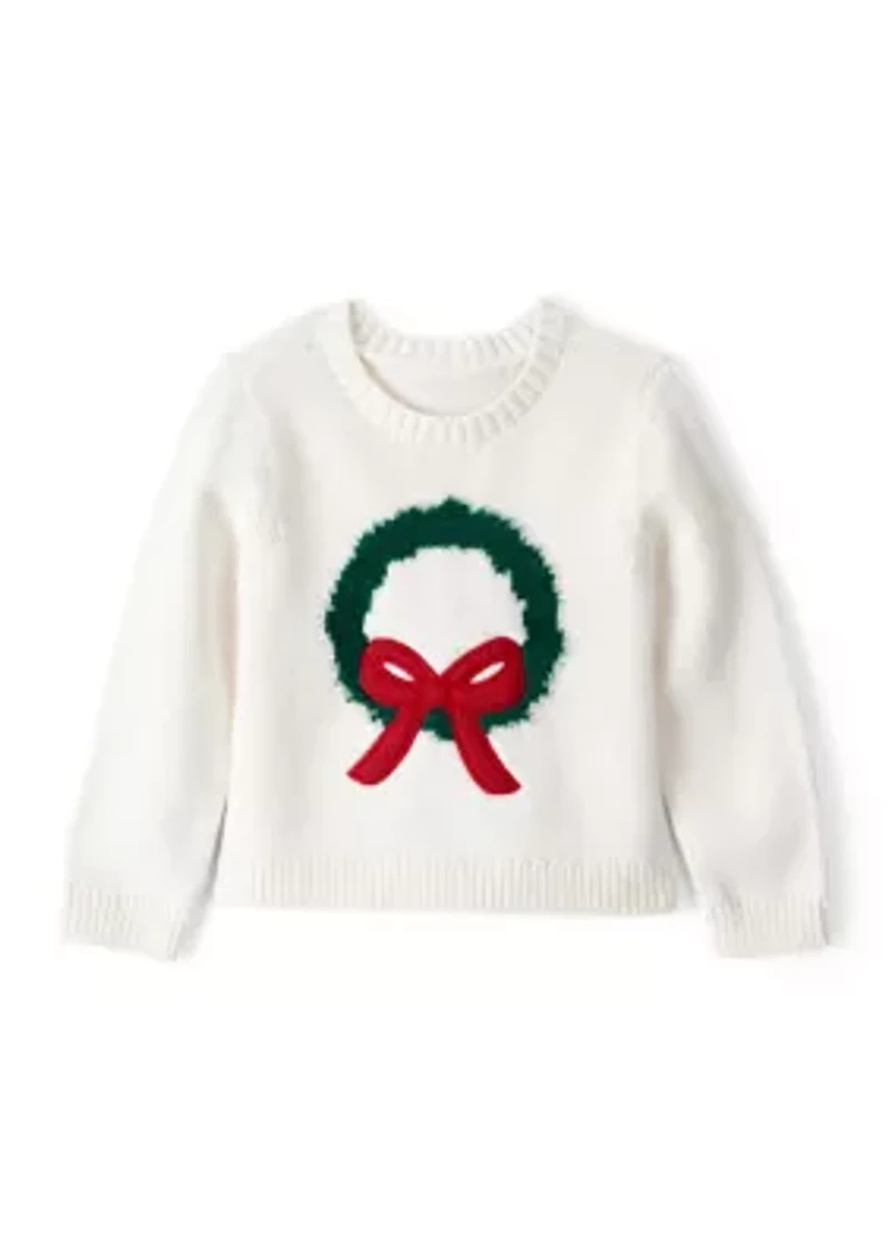 Toddler Girls Christmas Sweater