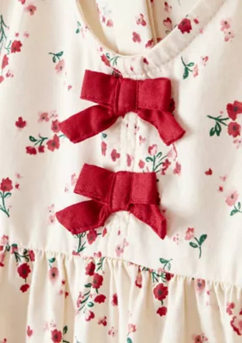 Toddler Girls Floral Printed Top