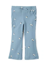 Toddler Girls Printed Pant Set