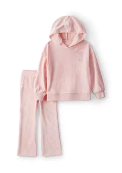 Toddler Girls Flared Pants Set