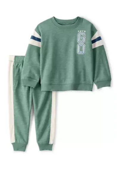 Toddler Boys French Terry Sweat Set
