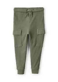Toddler Boys 1/4 Zip Pullover Sweatshirt and Jogger Pants Set