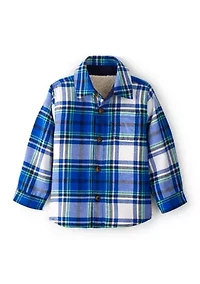 Toddler Boys Flannel Shacket