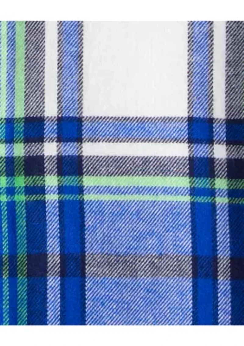 Toddler Boys Flannel Shacket