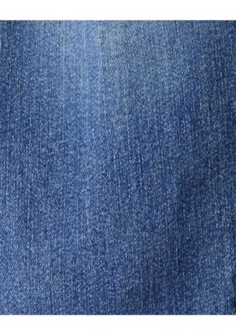 Toddler Girls Heart Pocket Barrel Jeans