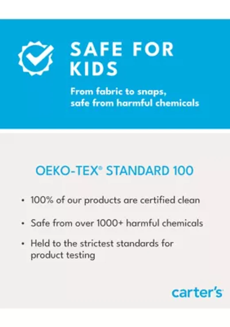 Toddler Boys Trucks 4-Piece Pajama Set