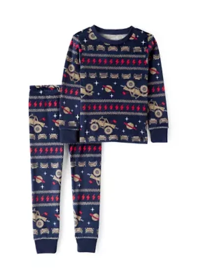 Toddler Boys 2-Piece Truck Set