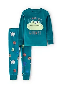 Toddler Boys Frog Pajama Pants